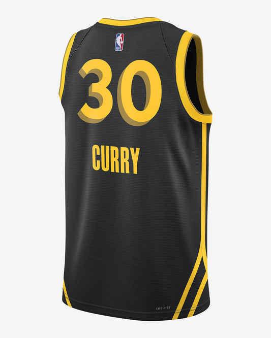 Golden state warriors city 2023/2024 vista sobre fondo blanco
