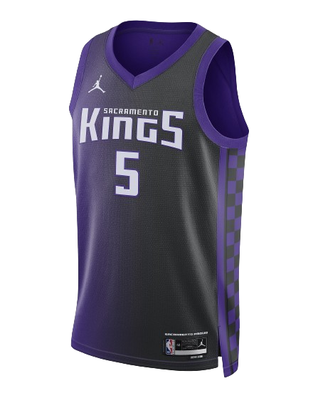 Camiseta Sacramento Kings - Statement edition 2023/2024 vista sobre fondo blanco