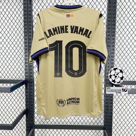 Camiseta FC Barcelona Visitante LAMINE YAMAL 2025/26