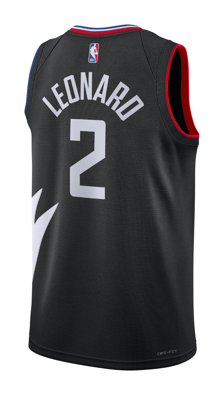 Camiseta Los Angeles Clippers Jordan Statement Ed. 2024 vista sobre fondo blanco