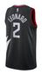 Camiseta Los Angeles Clippers Jordan Statement Ed. 2024 vista sobre fondo blanco