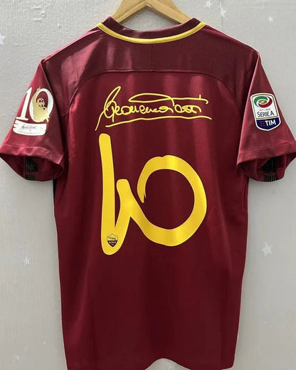 Camiseta Retro TOTTI FRANCESCO 2016-17 Roma⚡
