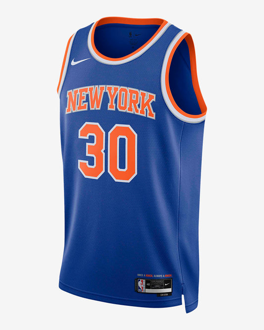 Camiseta New York Knicks - Icon Edition 2022/23 vista sobre fondo blanco