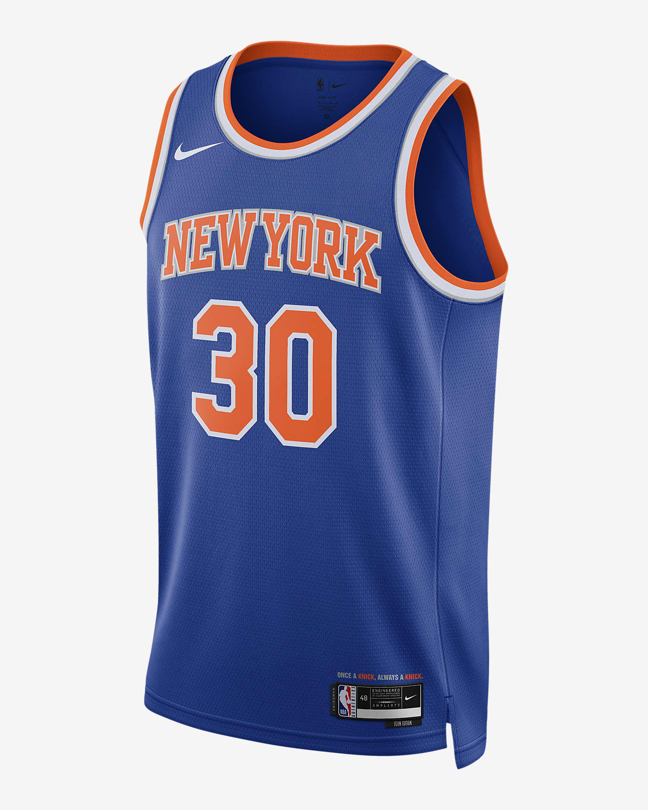 Camiseta New York Knicks - Icon Edition 2022/23 vista sobre fondo blanco