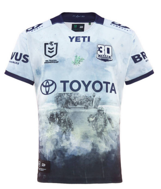 Camiseta Rugby NORTH QUEENSLAND COWBOYS 2025 NRL DEFENCE