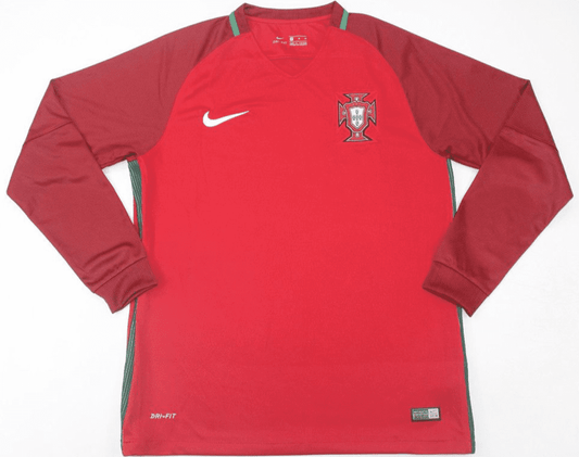 Camiseta Portugal Retro 2016 - manga larga