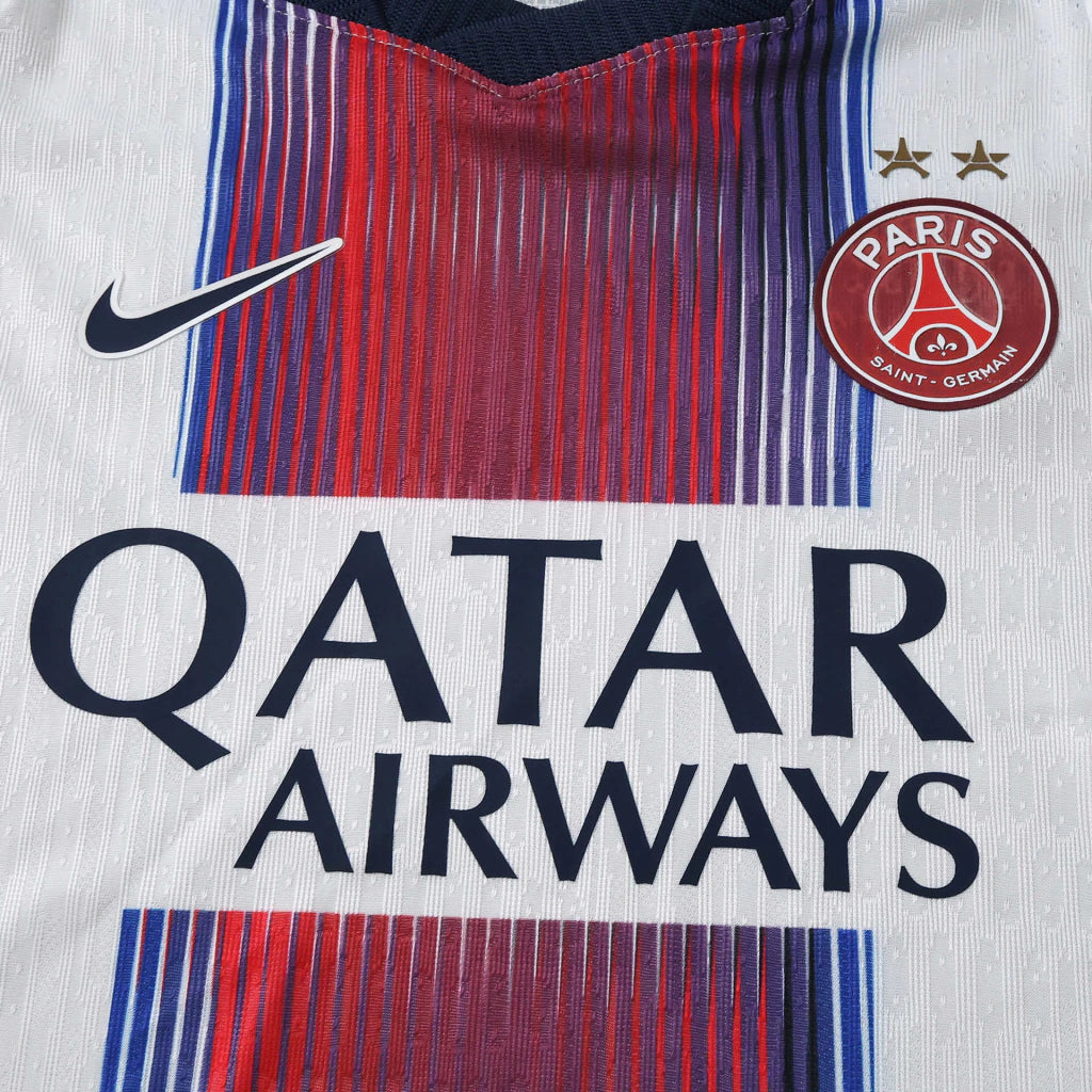 Camiseta Paris Saint-Germain 2026-27 Visitante Manga Larga Versión Jugador | Encargo - Tienda Todo Deporte | Camisetas de Fútbol y Retro