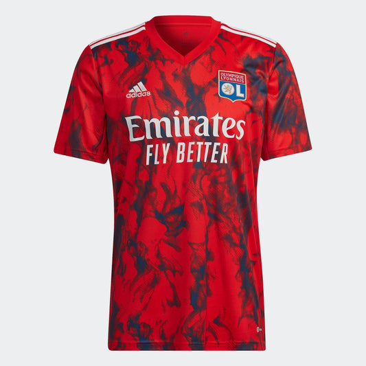 Camiseta Olympique Lyon visitante 2022/2023