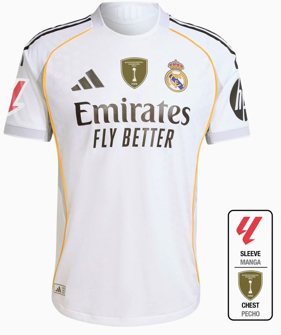 Camiseta Real Madrid Local MASTANTUONO 2025/26 ⚡