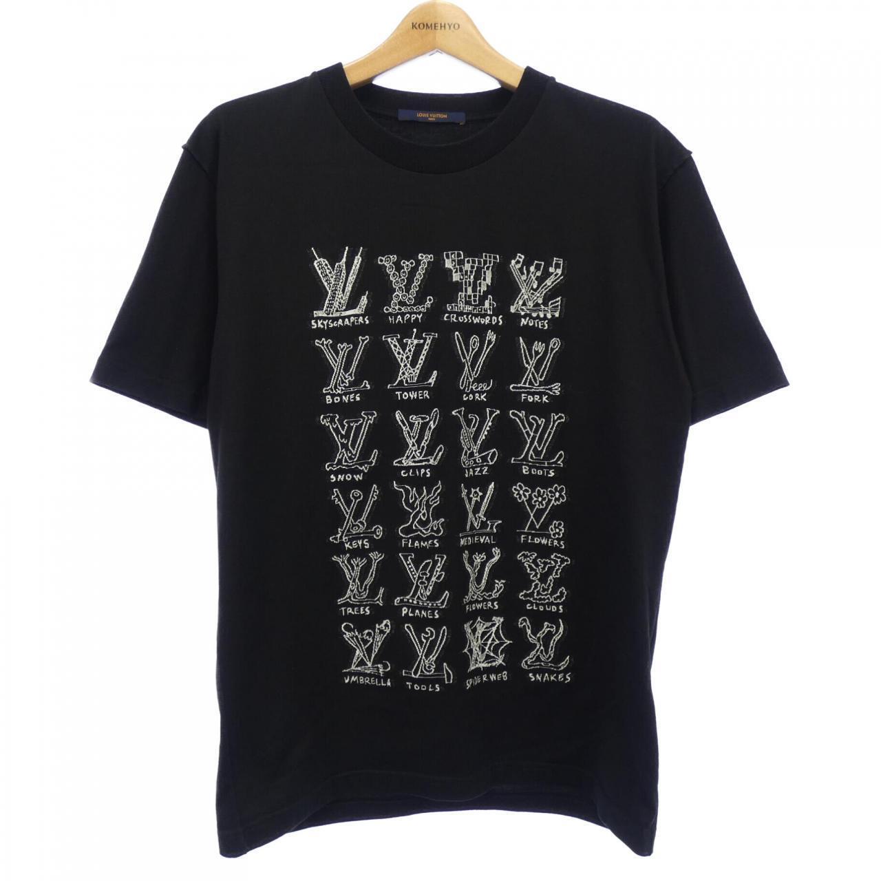 Remera Louis Vuitton - TL STORE ⚡️ vista sobre fondo blanco