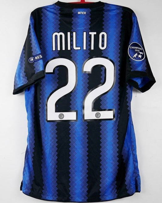 Camiseta Retro MILITO DIEGO 2010-11 Inter de Milan