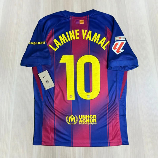 Camiseta FC Barcelona Local LAMINE YAMAL 2025/26