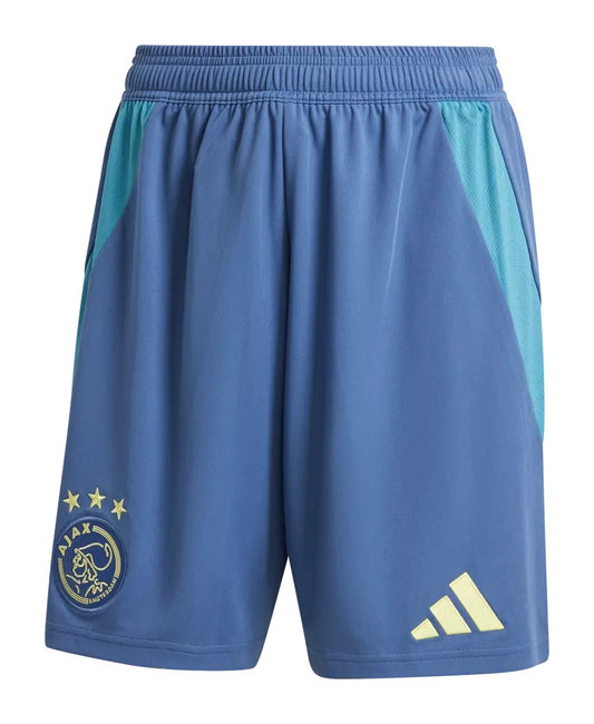 Camiseta + short Ajax alternativo 2024/2025 - NIÑOS vista sobre fondo blanco