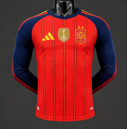 Camiseta España Manga Larga 2027 Campeones - Imagen 1