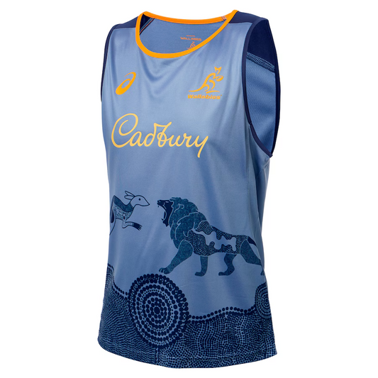 Camiseta Rugby Wallabies - Musculosa entrenamiento 2025