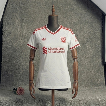 Camiseta Liverpool F.C. 2627 Visitante Versión Fanático Mujer | Encargo