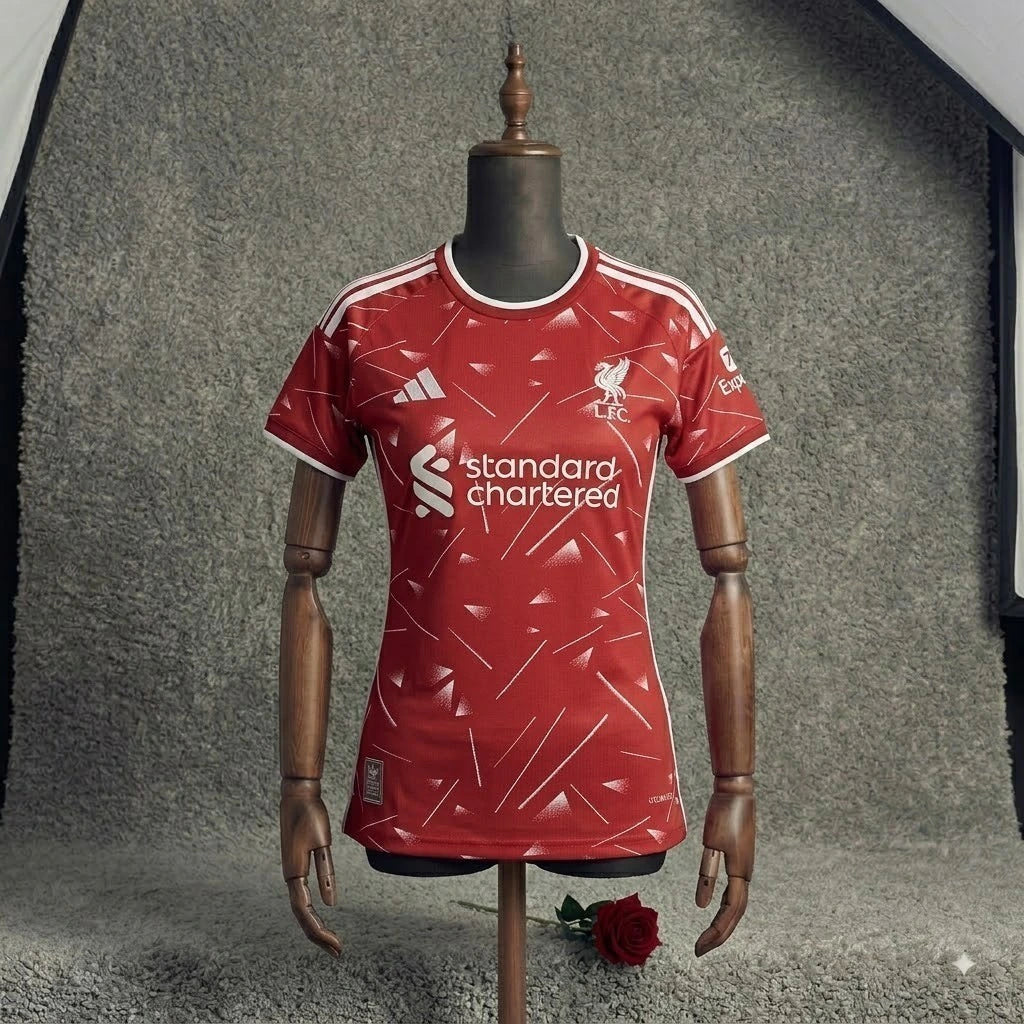 Camiseta Liverpool F.C. 2026-27 Local Versión Aficionado Mujer | Encargo