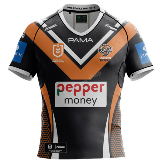 Camiseta Rugby WESTS TIGERS 2025 NRL Local