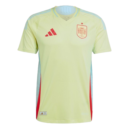 Camiseta España alternativa - Eurocopa 2024 vista sobre fondo blanco