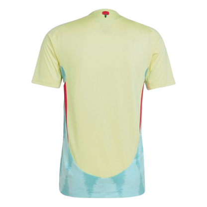 Camiseta España alternativa - Eurocopa 2024 vista sobre fondo blanco
