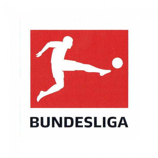 Parche Bundesliga vista sobre fondo blanco
