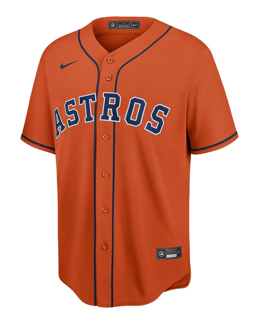 Camiseta Astros de Houston tercera vista sobre fondo blanco