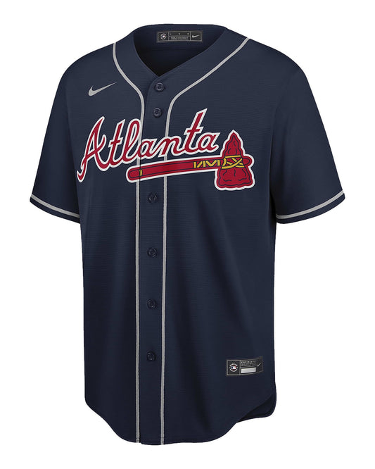 Camiseta Atlanta Braves tercera vista sobre fondo blanco