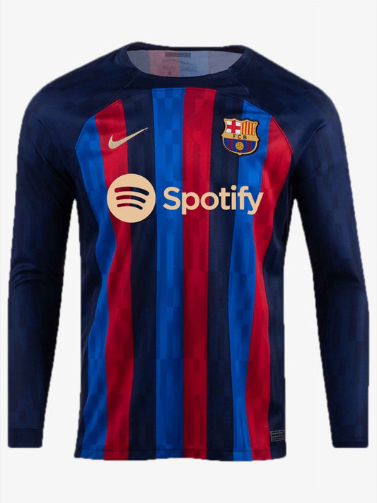 Camiseta Barcelona local manga larga 2022
