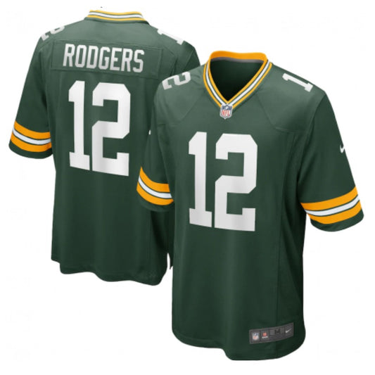 Camiseta Green Bay Packers local 2021/2022 vista sobre fondo blanco