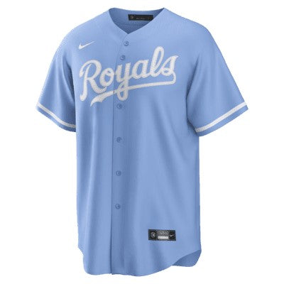 Camiseta Kansas City Royals tercera vista sobre fondo blanco