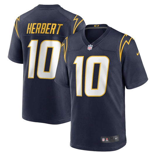 Camiseta Los Angeles Chargers visitante 2021/2022 vista sobre fondo blanco