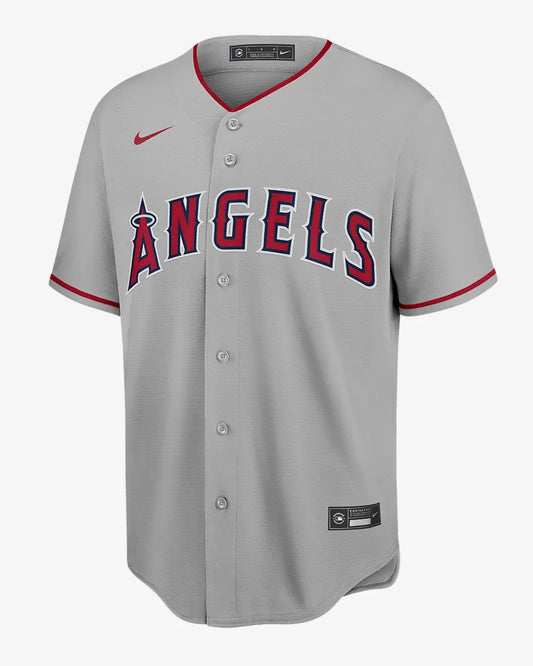 Camiseta Los angeles angels tercera vista sobre fondo blanco