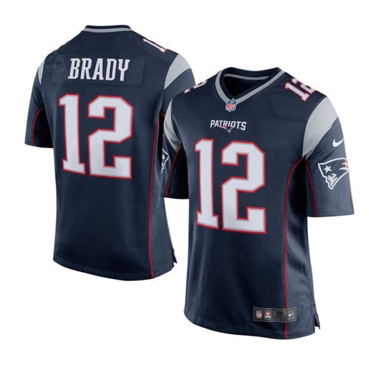 Camiseta New England Patriots local 2021/2022 vista sobre fondo blanco