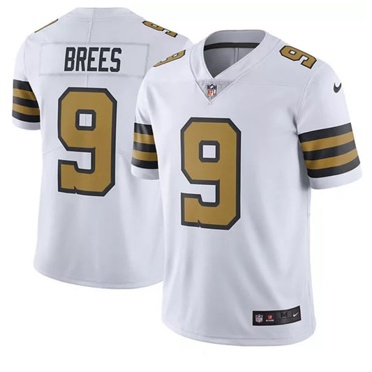 Camiseta New Orleans saints visitante 2021/2022 vista sobre fondo blanco