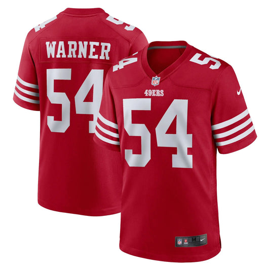 Camiseta San Francisco 49ers local 2021/2022 vista sobre fondo blanco