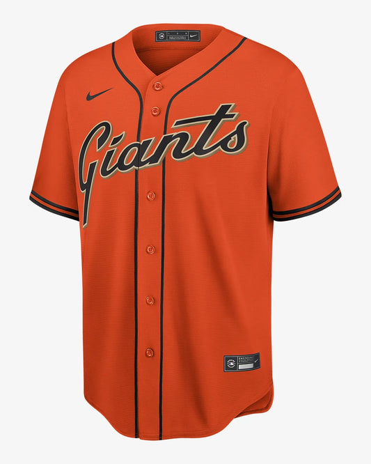 Camiseta San Francisco Giants tercera vista sobre fondo blanco