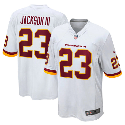 Camiseta Washington Commanders visitante 2021/2022 vista sobre fondo blanco