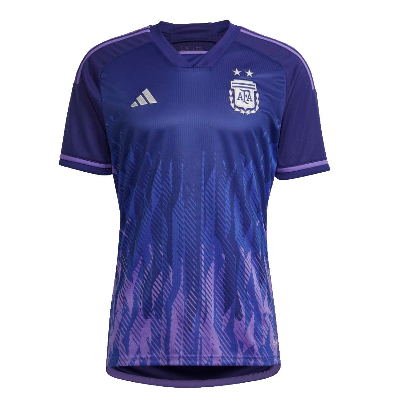 Camiseta Argentina alternativa 2022 ⚡ vista sobre fondo blanco