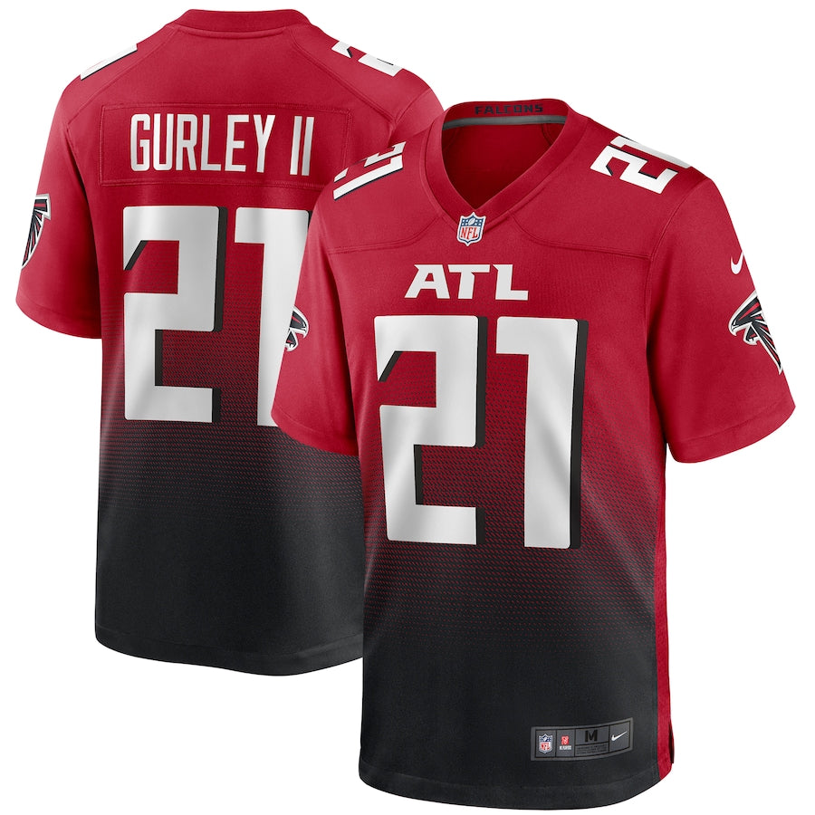 Camiseta Atlanta falcons tercera 2021/2022 vista sobre fondo blanco