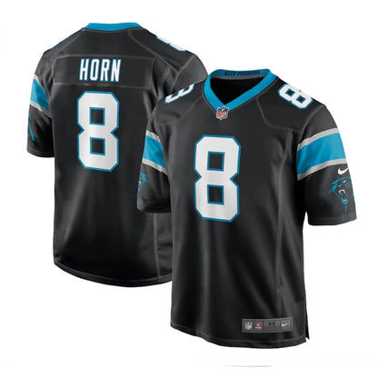 Camiseta Carolina Panthers local 2021/2022 vista sobre fondo blanco