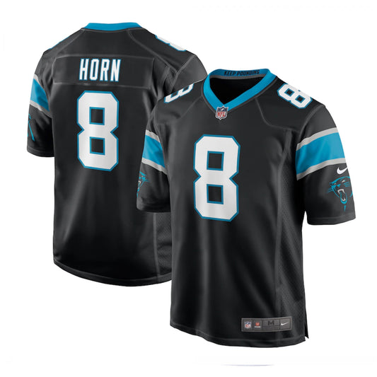 Camiseta Carolina Panthers local 2021/2022 vista sobre fondo blanco