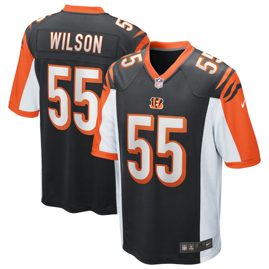 Camiseta Cincinnati Bengals local 2021/2022 vista sobre fondo blanco