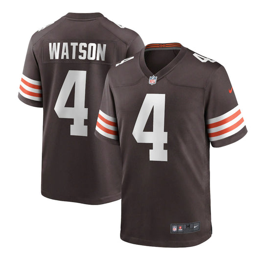Camiseta Cleveland Browns local 2021/2022 vista sobre fondo blanco