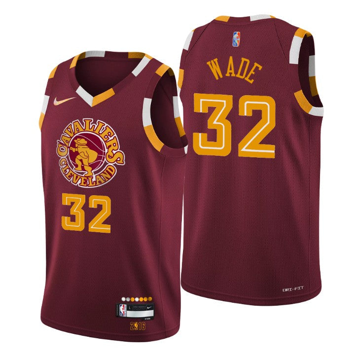 Camiseta Cleveland Cavaliers City 2021/2022 vista sobre fondo blanco