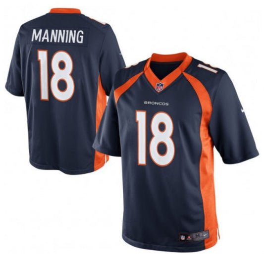 Camiseta Denver Broncos tercera 2021/2022 vista sobre fondo blanco