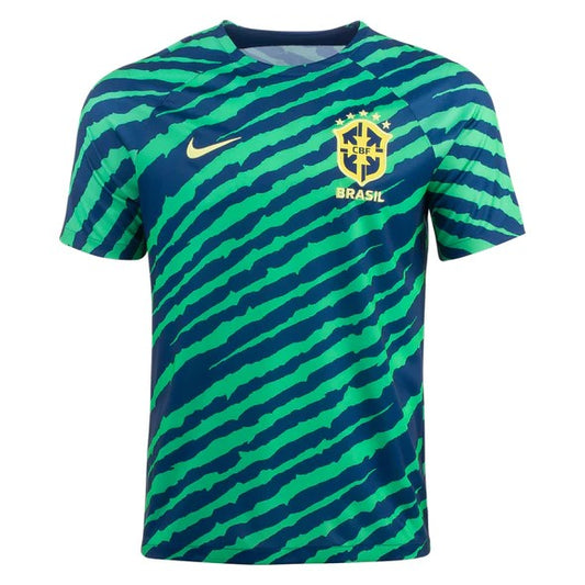 Camiseta Brasil Pre-match 22/23