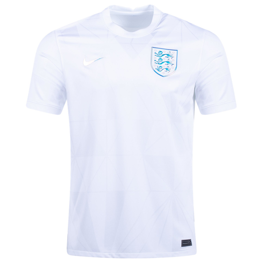 Camiseta Inglaterra local EURO 2022 ⚡ vista sobre fondo blanco