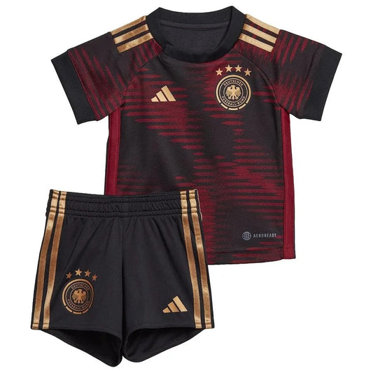 Camiseta + short Alemania visitante niño 2022