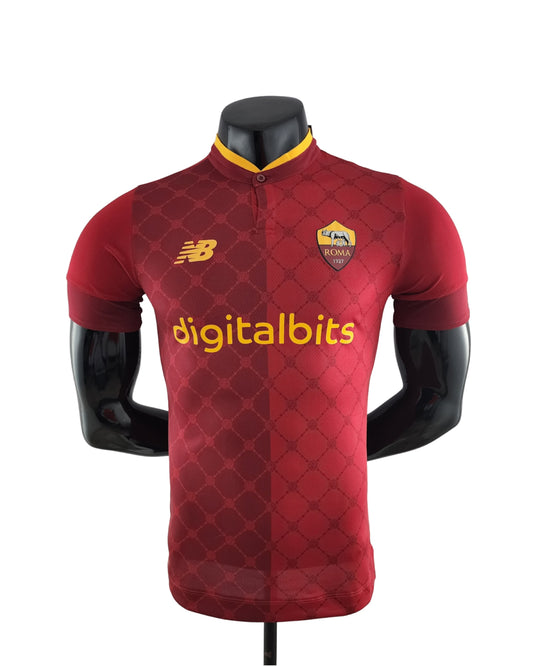 Camiseta AS Roma local versión jugador 2022/2023