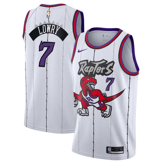 Camiseta Toronto Raptors 2019/2020 vista sobre fondo blanco